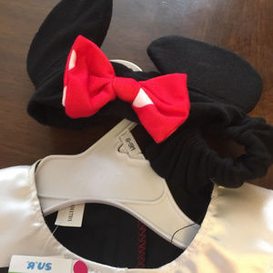 Disney Dresses - Disney Minnie Mouse 6-9Mos Dress w Headband Disney Dresses - Disney Minnie Mouse 6-9Mos Dress w Headband